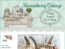 Tablet Screenshot of marionberrycottage.com